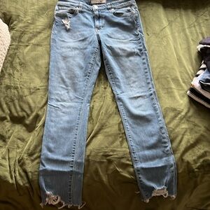 Joe’s Jean size 26, frayed hem